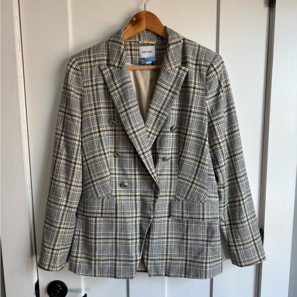 Nine West Double Breasted Blazer S - Picture 8 of 8